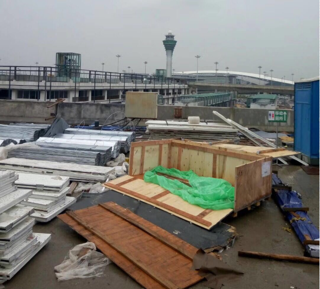 廣州白云機(jī)場三期改造航站樓橋架案例