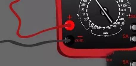 萬用表測直流電表針反方向轉(zhuǎn)是什么原因？