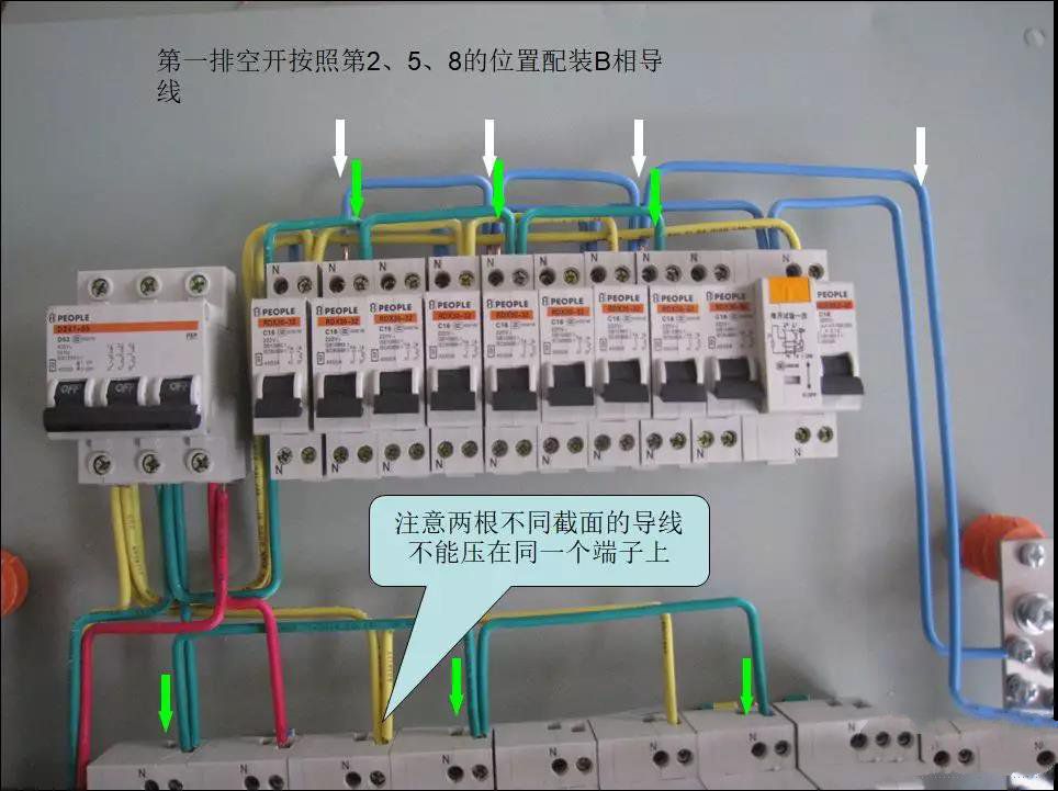 老電工手把手教您如何做好配電箱內部配線，圖文詳解，值得收藏