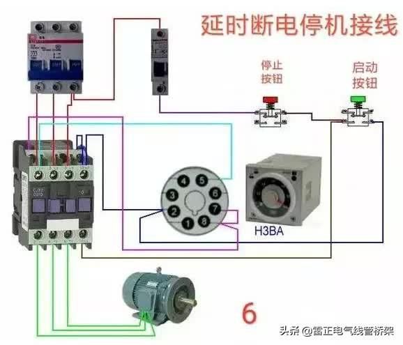 常用交流接觸器實(shí)物接線彩圖，簡(jiǎn)單明了，一目了然，建議收藏
