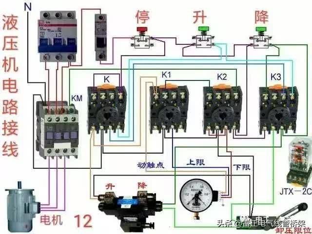常用交流接觸器實(shí)物接線彩圖，簡(jiǎn)單明了，一目了然，建議收藏
