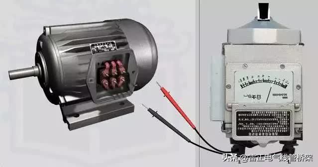 7張圖讓你學會使用搖表，簡單測量三相電機好壞