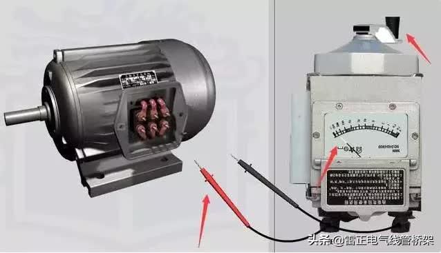 7張圖讓你學會使用搖表，簡單測量三相電機好壞