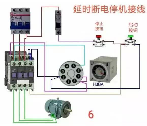 常用交流接觸器實物接線圖，簡單明了！純純的干貨！