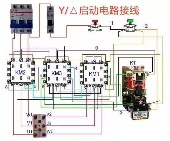 常用交流接觸器實物接線圖，簡單明了！純純的干貨！