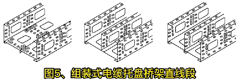 各類托盤、梯式橋架結構形式示意圖